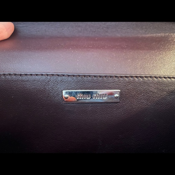 AUTHENTIC MIU MIU Cross body bag SequinRhinestones/gently used - Picture 12 of 12